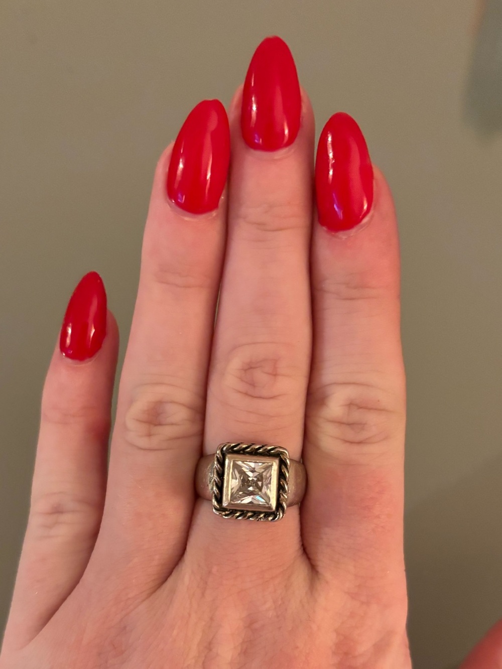 SILPADA ELIZABETH SQUARE RING